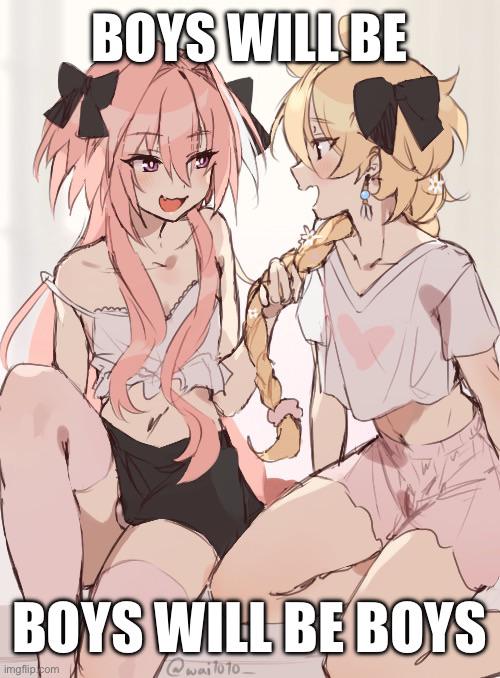 boys will be boys